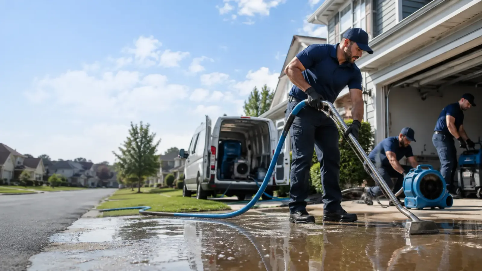 Flood Damage Restoration in Tougaloo, MS